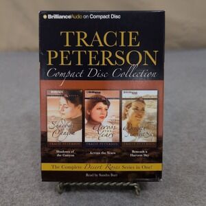 Tracie‎ Peterson Complete Desert Roses Series 3 CD Audiobook Collection